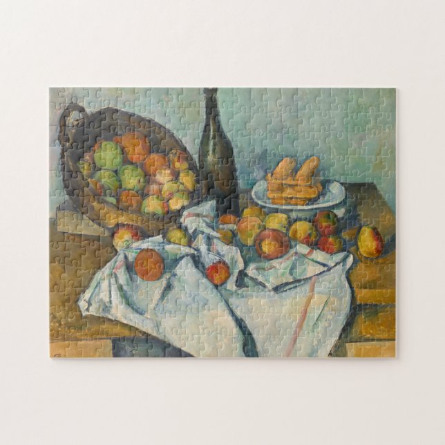 Quebra-cabeça Paul Cezanne - A Cesta de Maçãs (Horizontal)