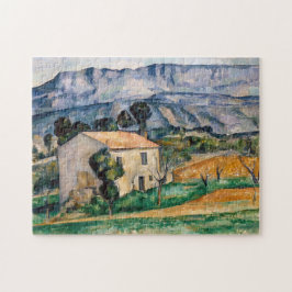 Quebra-cabeça Paul Cezanne - Casa em Provença