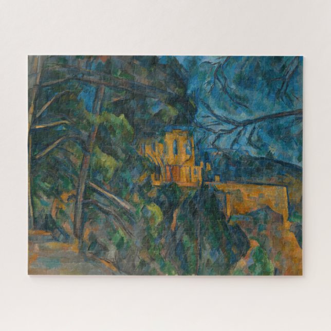 Quebra-cabeça Paul Cezanne - Castelo Negro (Horizontal)