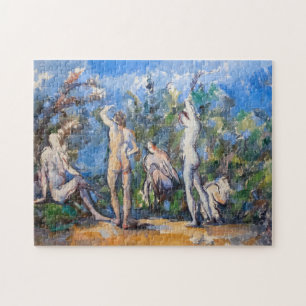 Quebra-cabeça Paul Cezanne - Cinco Bathers