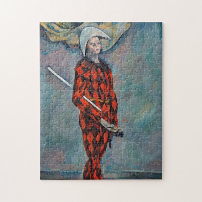 Quebra-cabeça Paul Cezanne - Harlequin (Vertical)