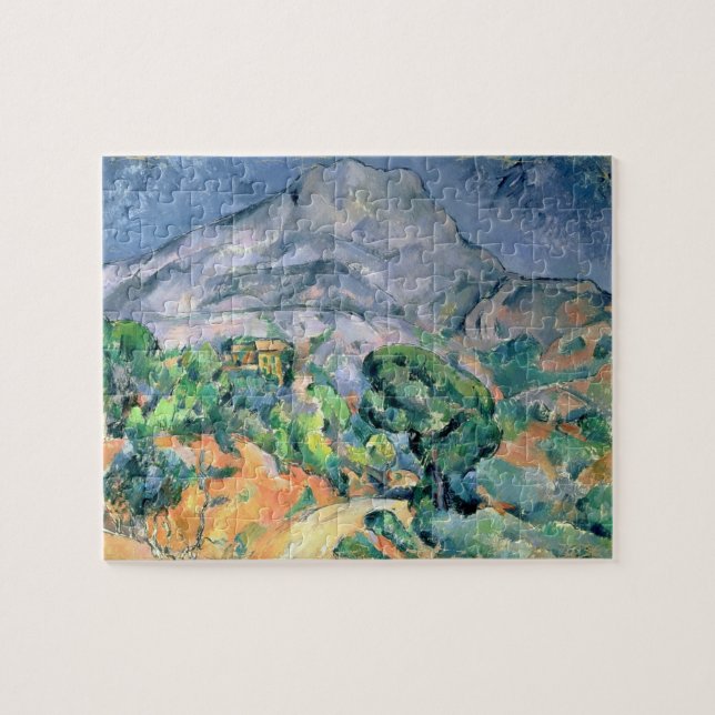 Quebra-cabeça Paul Cezanne | Mont Sainte-Victoire, 1900 (Horizontal)