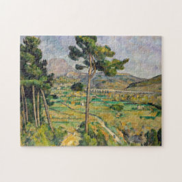 Quebra-cabeça Paul Cezanne - Mont Sainte-Victoire e Viaduto