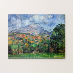Quebra-cabeça Paul Cezanne - montagem St Victoire