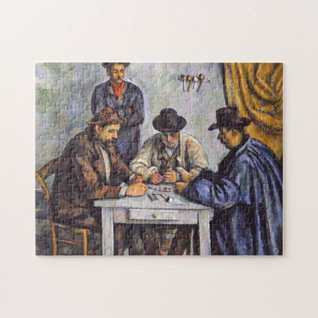 Quebra-cabeça Paul Cezanne - Os Jogadores de Cartas (Horizontal)