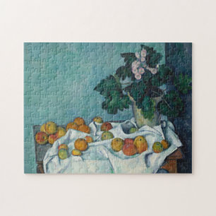 Quebra-cabeça Paul Cezanne Vida Estática com Maçãs e um Pot