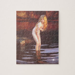 Quebra-cabeça Paul Émile Chabas - Baigneuse (Bather)