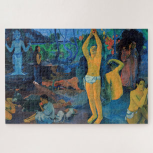 Quebra-cabeça Paul Gauguin - De Onde Viemos?