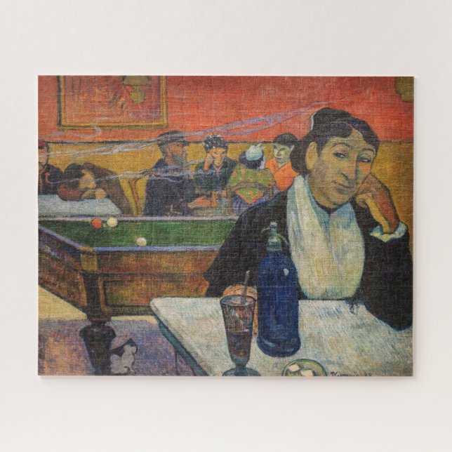 Quebra-cabeça Paul Gauguin - O Café da Noite, Arles (Horizontal)