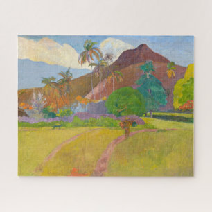 Quebra-cabeça Paul Gauguin - Paisagem Taitiana