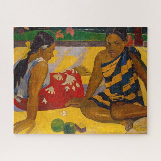 Quebra-cabeça Paul Gauguin - Parau Api / O Que Há de Novo? (Horizontal)