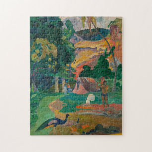 Quebra-cabeça Paul Gauguin Tahitian Matamoe Painting
