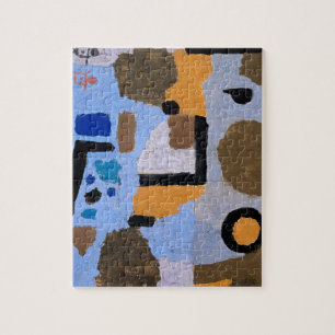 Quebra-cabeça Paul Klee Abstrato pintura de arte moderna