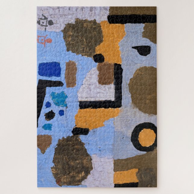 Quebra-cabeça Paul Klee Abstrato pintura de arte moderna (Vertical)