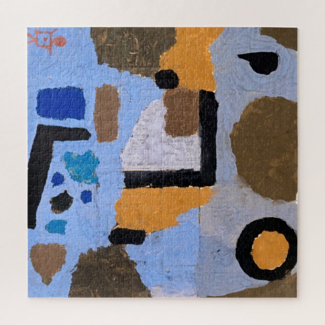 Quebra-cabeça Paul Klee Abstrato pintura de arte moderna (Vertical)