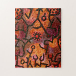 Quebra-cabeça Paul Klee Flora di Roccia Confusão