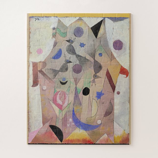 Quebra-cabeça Paul Klee - Persische Nachtigallen (Vertical)