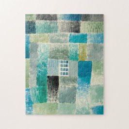 Quebra-cabeça Paul Klee, Primeira Casa num Acordo - Colorido