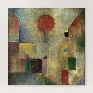 Quebra-cabeça Paul Klee Red Balloon Abstrato Pintura