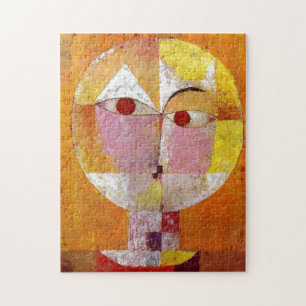 Quebra-cabeça Paul Klee Senecio Painting