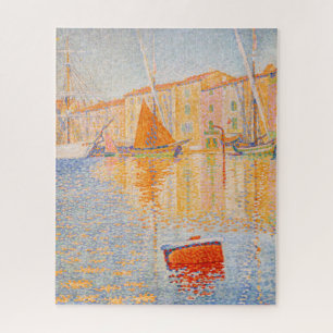 Quebra-cabeça Paul Signac - A Boia Vermelha, Santo-Tropez