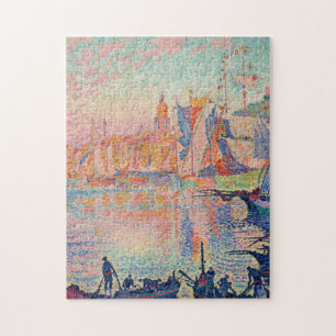 Quebra-cabeça Paul Signac - O Porto Do Santo Tropez