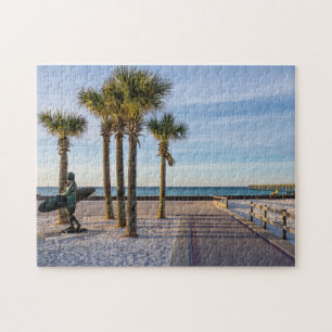 Quebra-cabeça Paved Walkway to Pensacola Beach Jigsera Quebra-ca