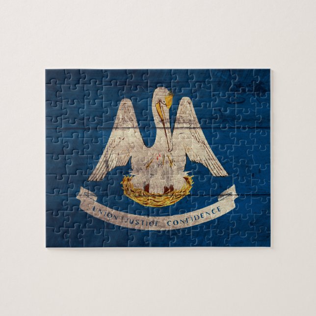 Quebra-cabeça Pavilhão da Louisiana; (Horizontal)