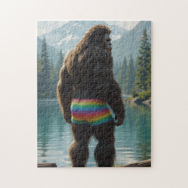 Quebra-cabeça pé grande lgbtq (Vertical)
