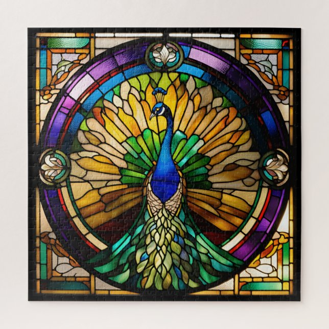 Quebra-cabeça Peacock (Vertical)