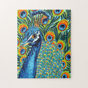 Quebra-cabeça Peacock I Plumado