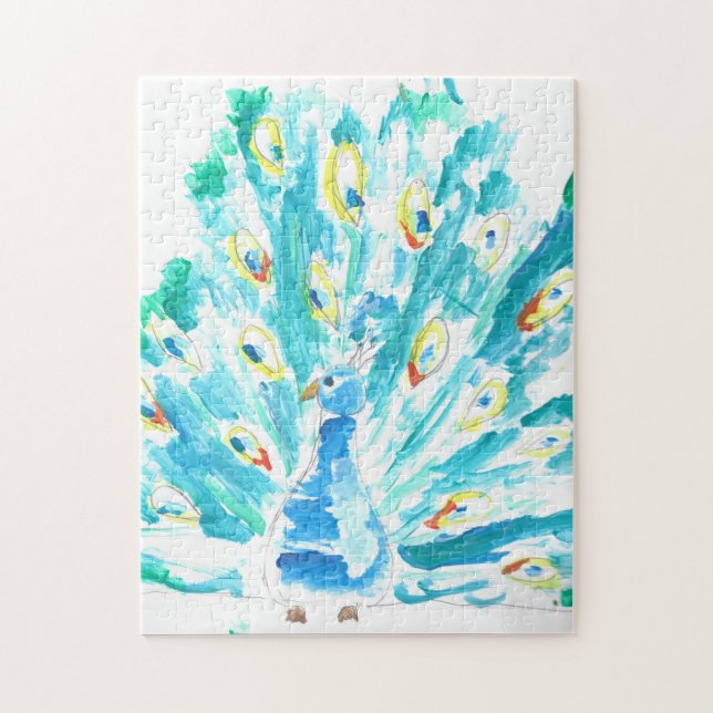 Quebra-cabeça Peacock Puzzle (Vertical)