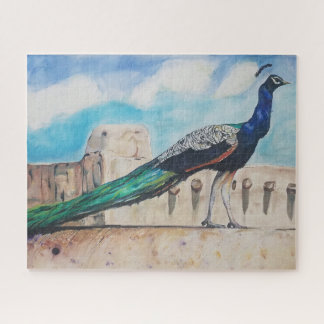 Quebra-cabeça Peacock Sky