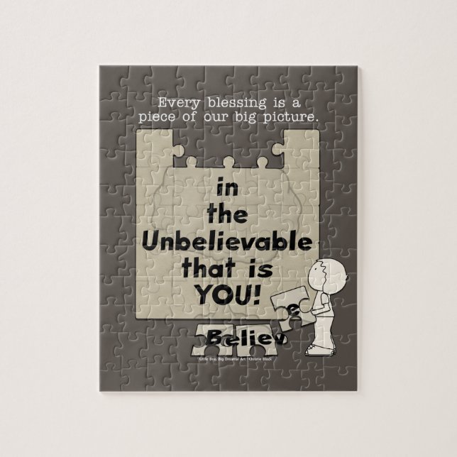 Quebra-cabeça Peça da Grande Imagem (Vertical)