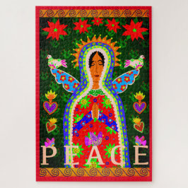 Quebra-cabeça Peça Difícil do Anjo da Paz 1014 Mexicano