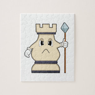 Quebra-cabeça Pedra do xadrez Rook em Chess.PNG