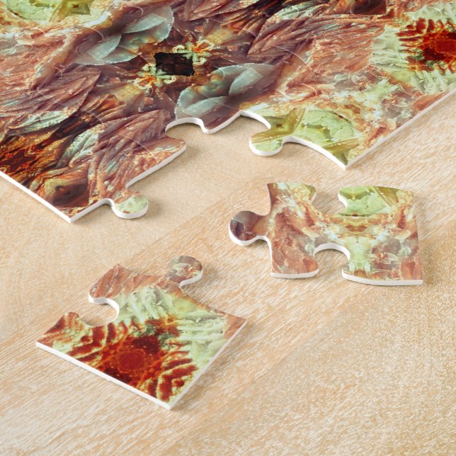 Quebra-cabeça Pedra | Padrão em relevo | (Lateral)