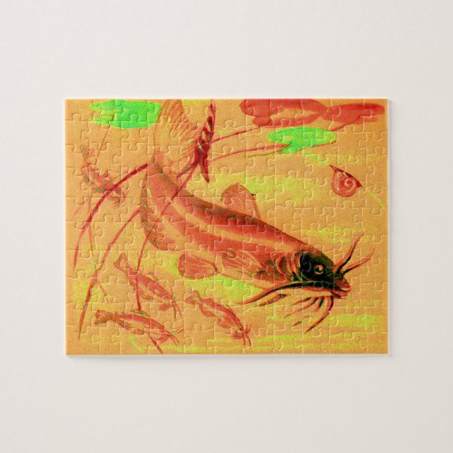 Quebra-cabeça peixe (Horizontal)