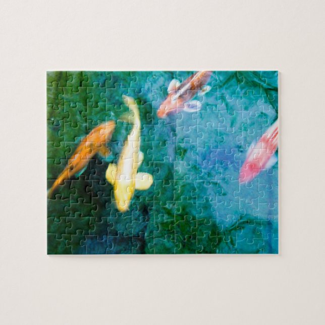 Quebra-cabeça Peixe Koi (Horizontal)