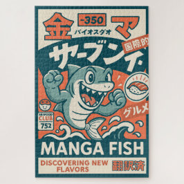 Quebra-cabeça Peixe Mangá