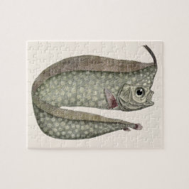 Quebra-cabeça Peixe Regaleco, Vida Marinha Aquática Vintage