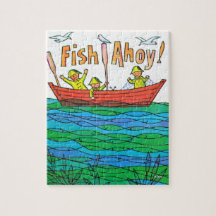 Quebra-cabeça Peixes Ahoy!