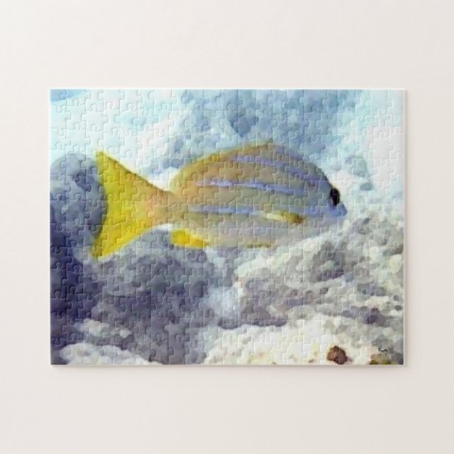 Quebra-cabeça Peixes Tropicais (Horizontal)