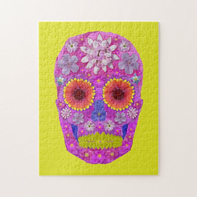 Quebra-cabeça Pele da Flor 2 (Vertical)