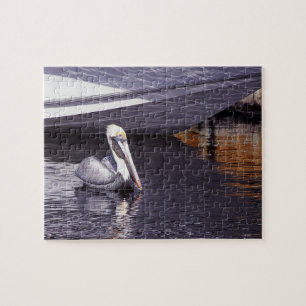 Quebra-cabeça Pelicano na Água