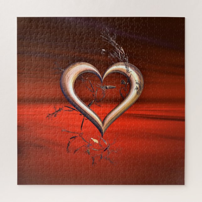 Quebra-cabeça Pelo Amor do Vermelho (Vertical)