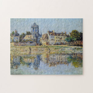 Quebra-cabeça Pelo rio Vernon Monet Fine Art