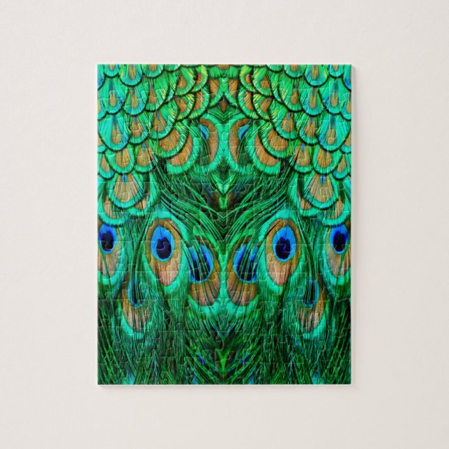 Quebra-cabeça Penas de Pavão Gloriosas (Vertical)