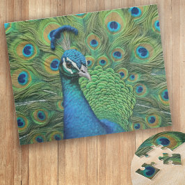 Quebra-cabeça Penas de Peacock