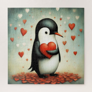 Quebra-cabeça Penguin Love 1